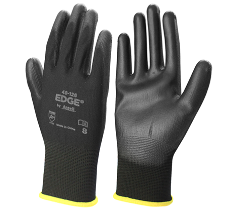 安思爾PU勞保耐磨手套