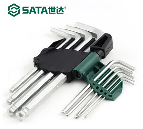 內(nèi)六角扳手球頭內(nèi)六方平頭螺絲刀9件套裝組合09101CH