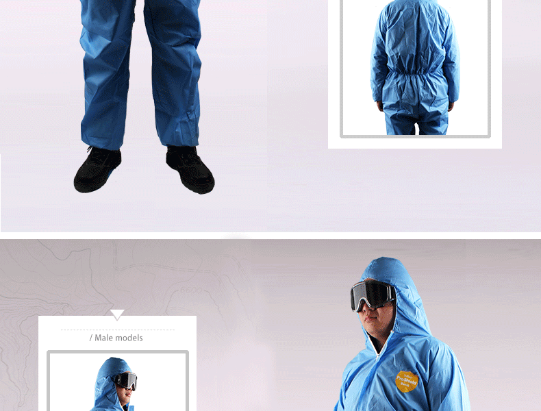 杜邦PB127 ProShield Basic D級防護(hù)服(圖3)