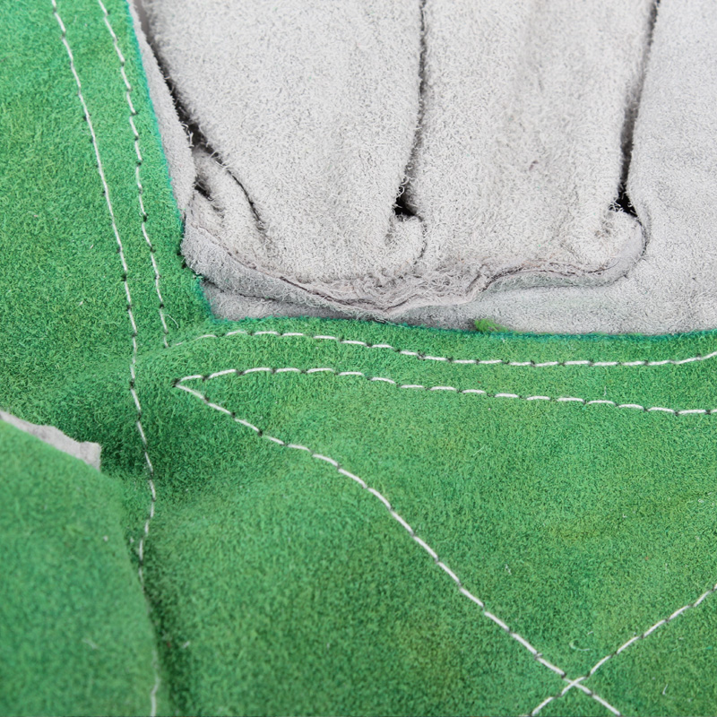 雙層牛皮勞保手套耐磨損機(jī)械風(fēng)險(xiǎn)搬運(yùn)工作手套(圖5)