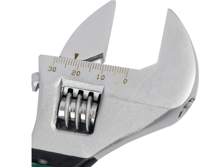 沾塑歐式活動(dòng)扳手8英寸大開口24.1mm(圖1)